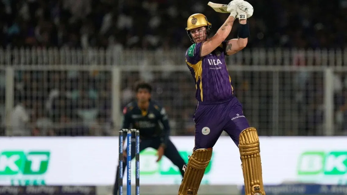 Finn Allen in action during IPL 2026 [Source: AP]